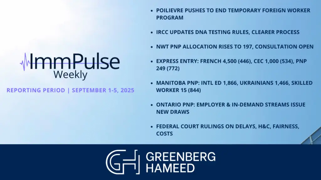 immpulse weekly