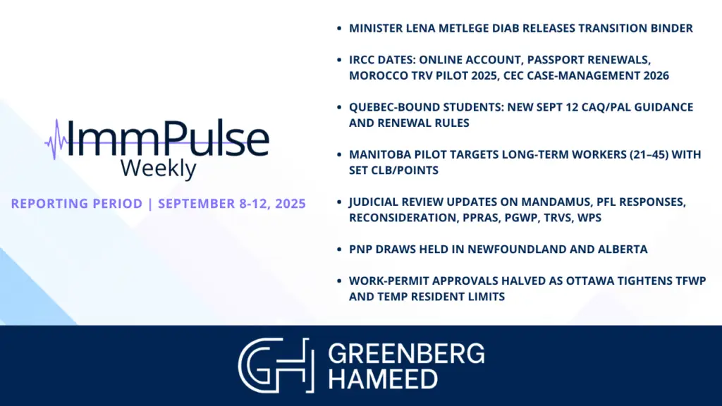 immpulse weekly