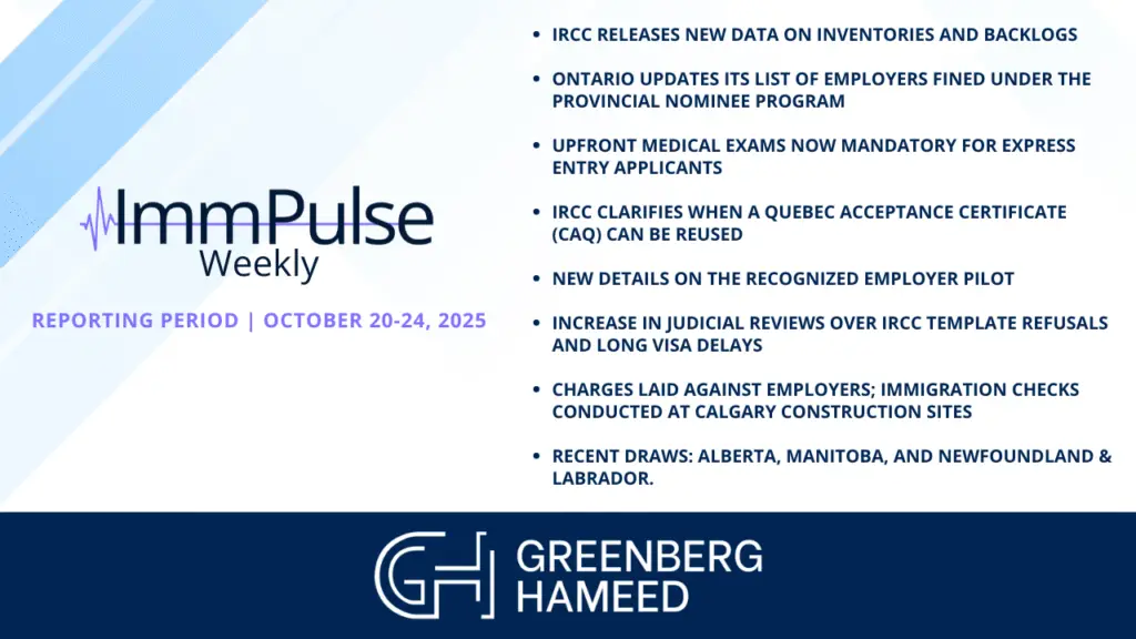 immpulse weekly